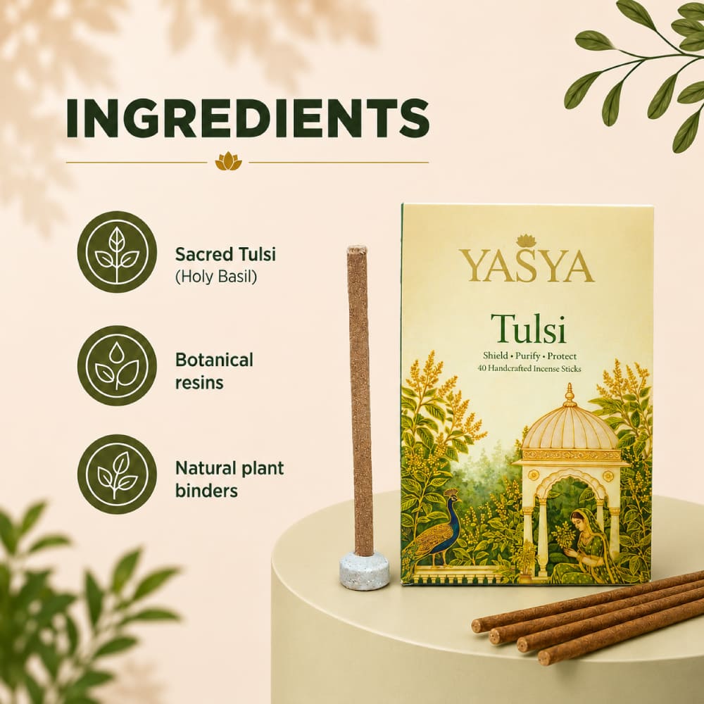 Sacred Tulsi — Bambooless Incense