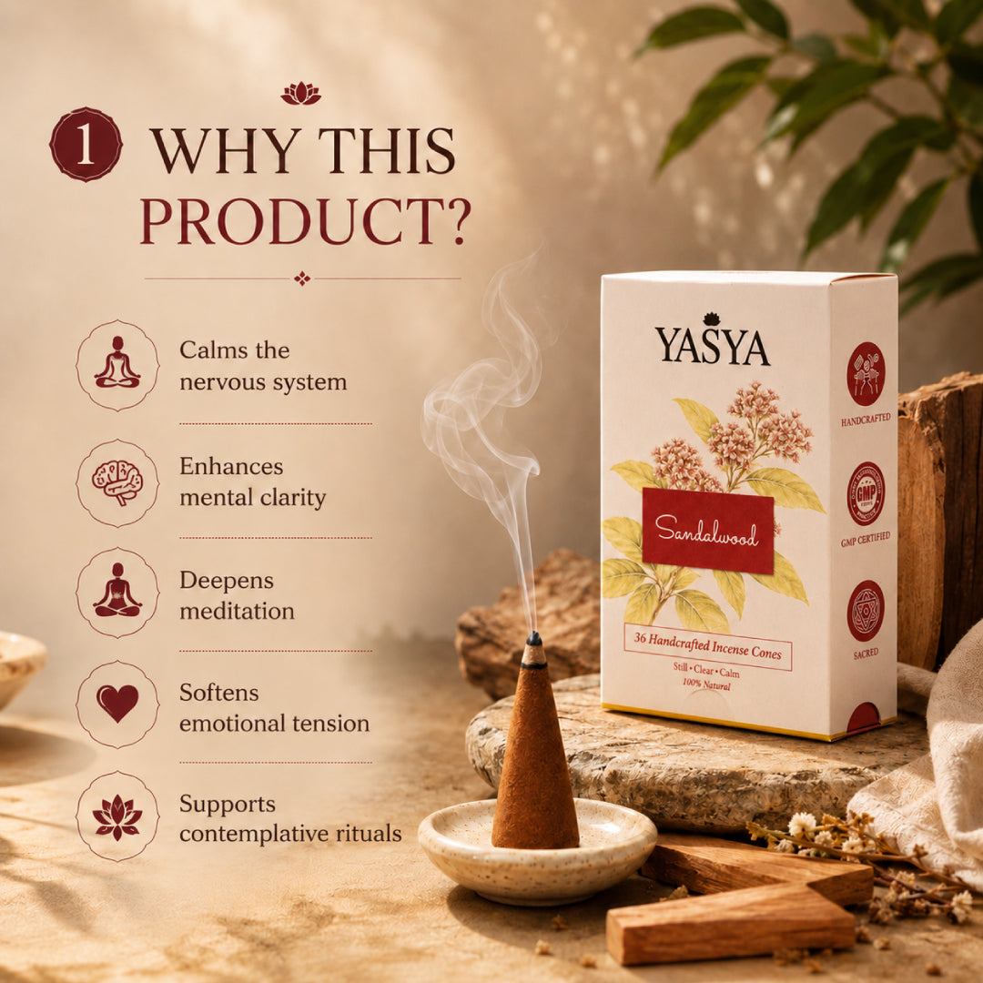 Sandalwood — Dhoop Cones Secondary image