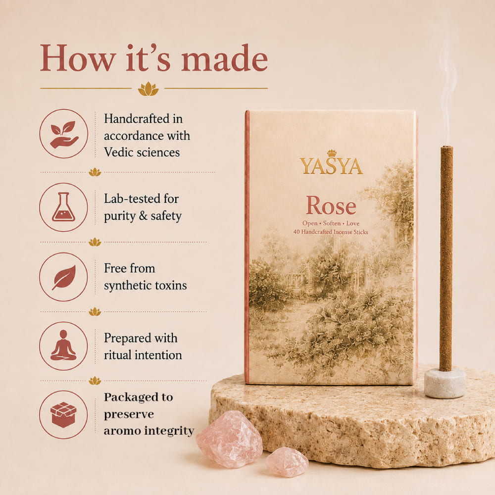 Rose — Bambooless Incense