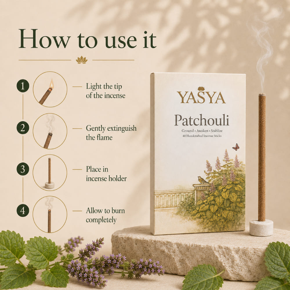 Velvet Patchouli — Bambooless Incense