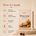 White Cedar — Bambooless Incense