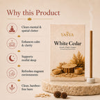 White Cedar — Bambooless Incense