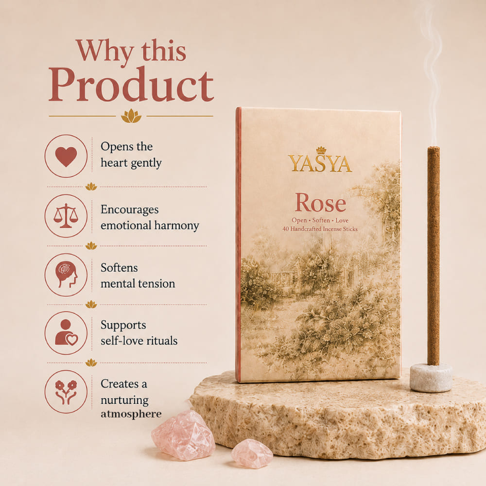 Rose — Bambooless Incense