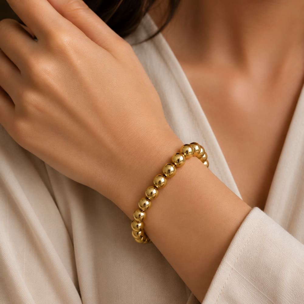 Golden Pyrite Bracelet Secondary image