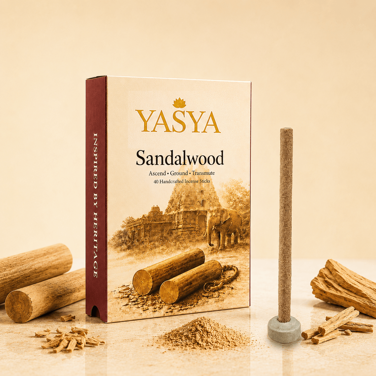 Sandalwood — Bambooless Incense Main image