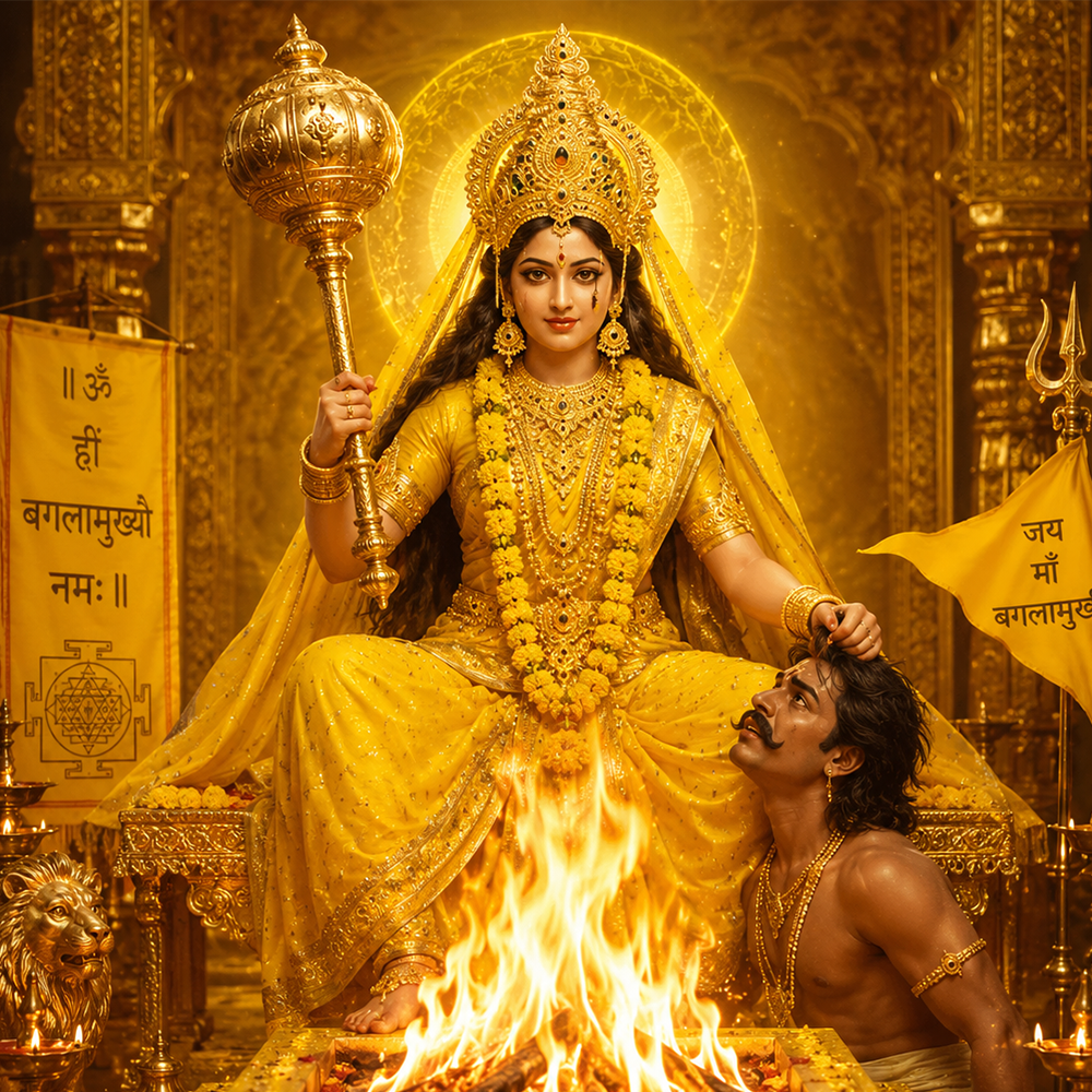 Baglamukhi Havan (Standard) — Vedic-Tantric Protection from Negative Forces and Evil Eye