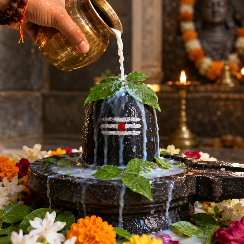 Rudrabhishek Puja — Invite Peace, Remove Negativity, and Please Lord Shiva This Shravan Main image
